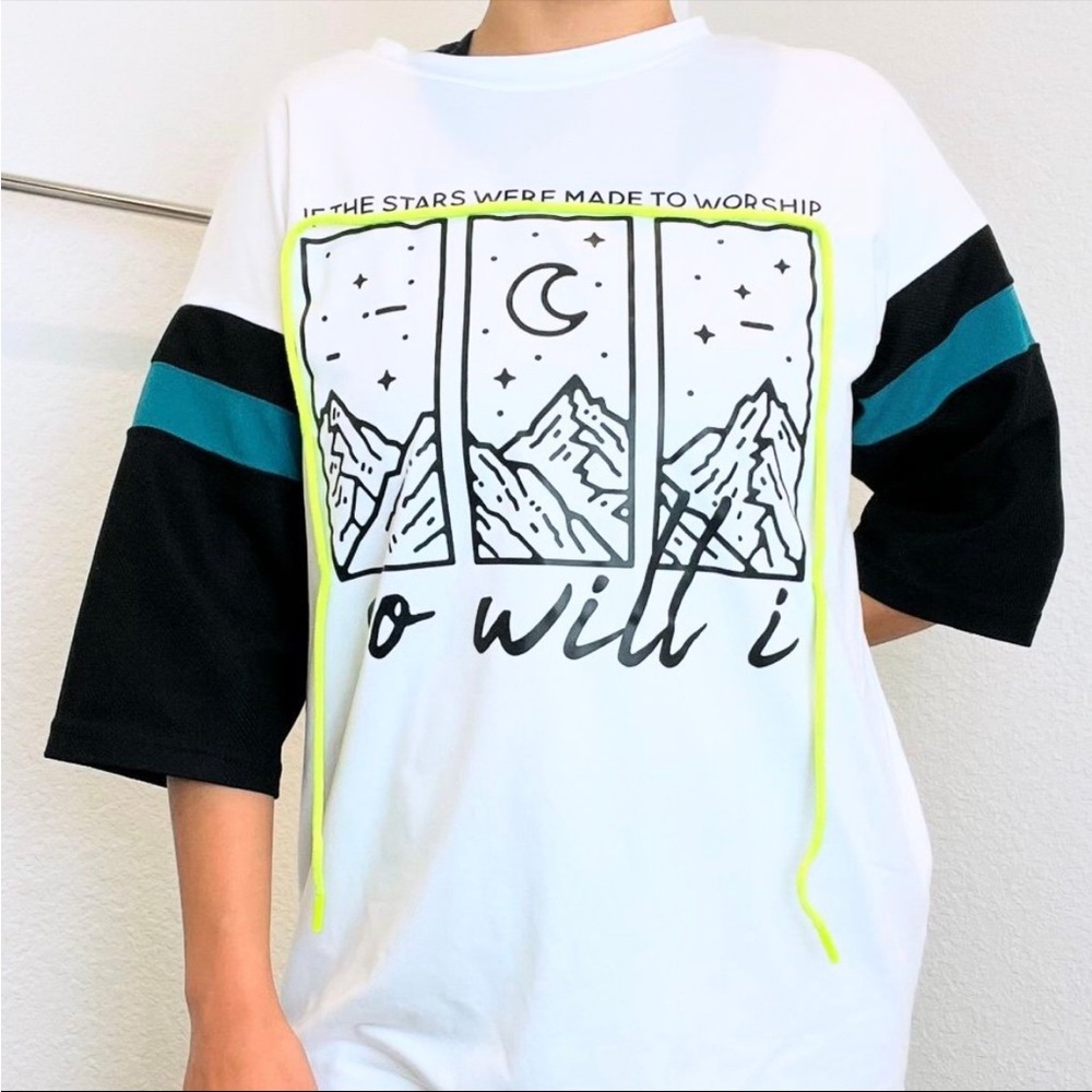 Handmade shirt with hockey sleeves